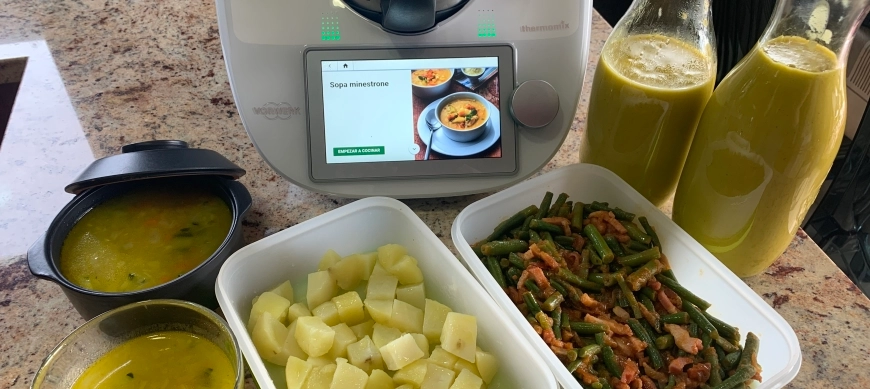 ¿SOPA MINESTRONE O CREMA? 3 RECETAS EN 1 BATCH COOKING