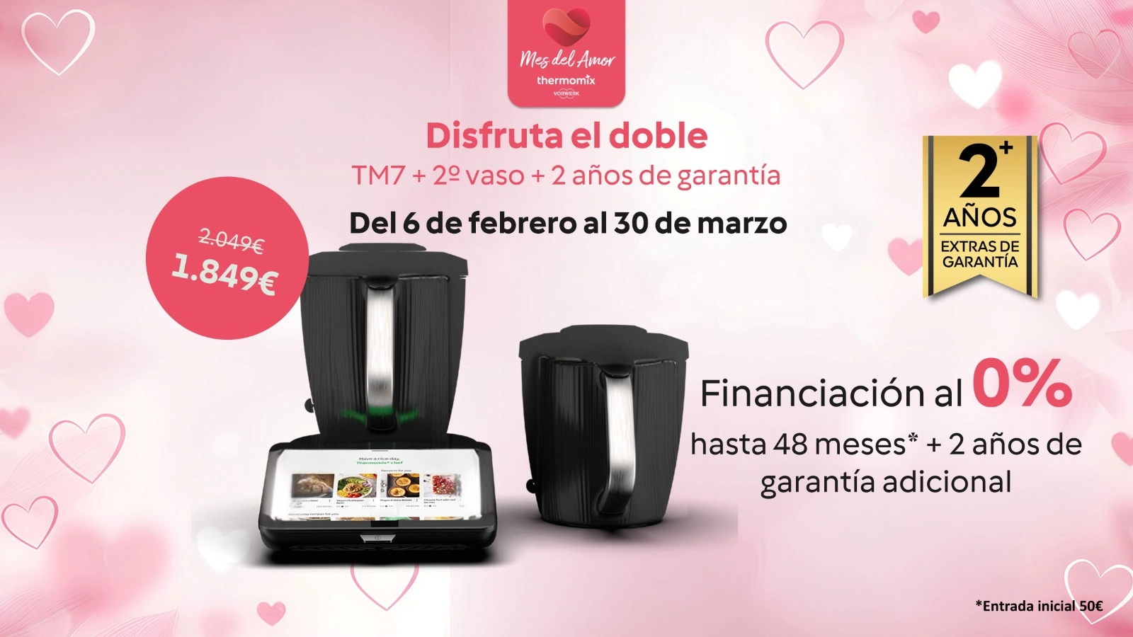 COMPRA AHORA TU TM7 CON UN SEGUNDO VASO!!!!!