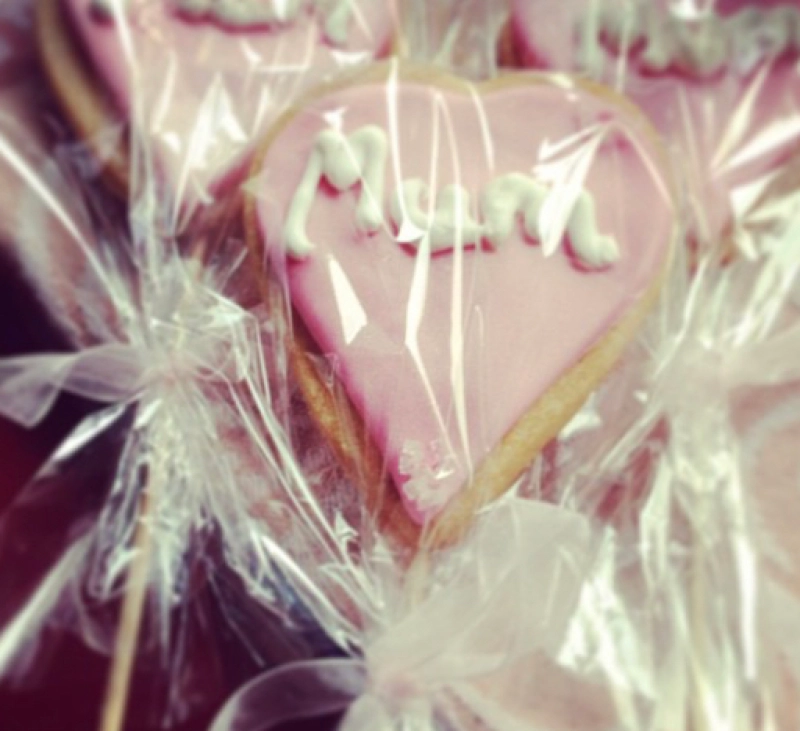 Galletas para El Dia de la Madre