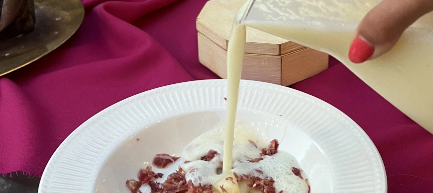 Sopa fría de melón